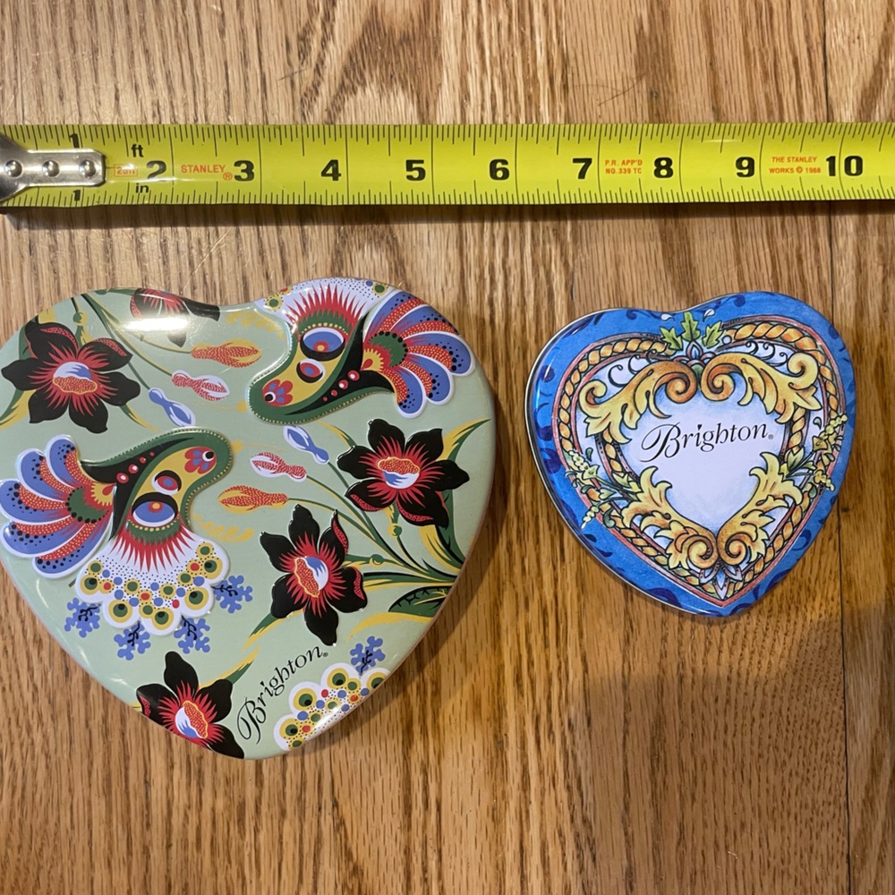 Brighton jewelry tins